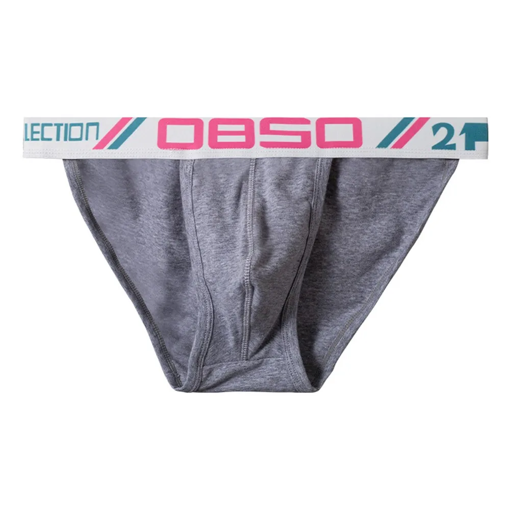 

Sexy Men Underwear Cotton Men Briefs Gay Panties Breathable Ropa Interior Mens Brief Cueca Man's Underpants Low Waist U Convex