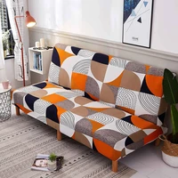 150 215cm new style armless sofa bed cover folding seat slipcovers stretch cover cheap couch protector elastic bench futon cover
