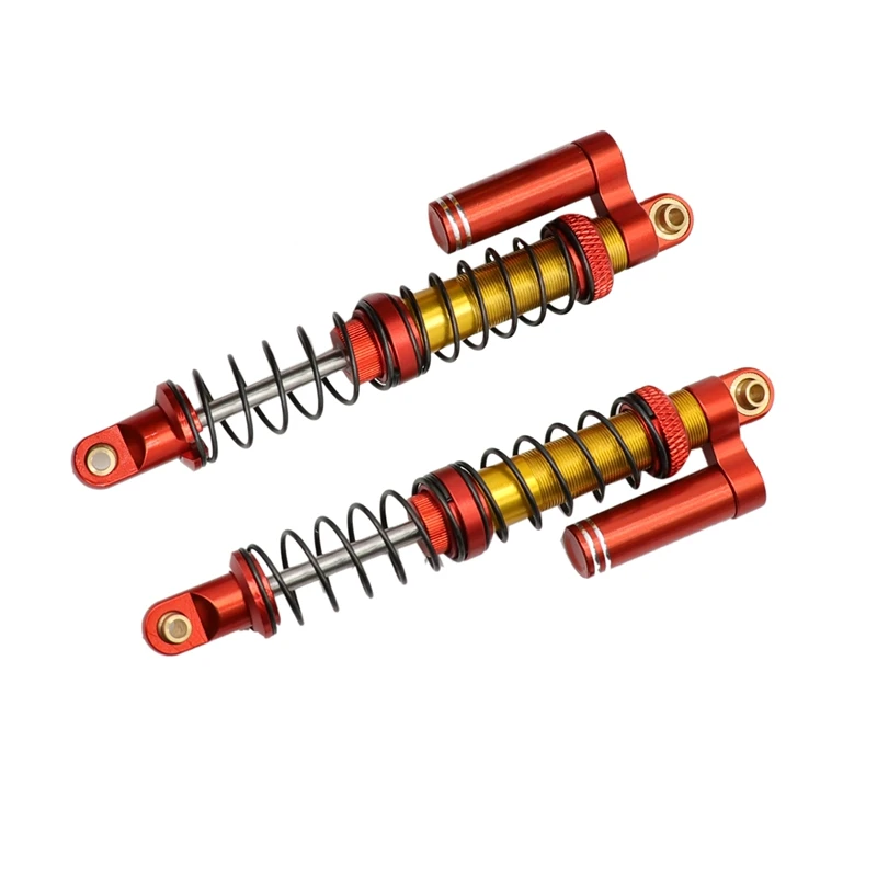 

FBIL-COOL RACING 100mm External Hydraulic Shock Absorber, Two-Stage Spring Negative Pressure Shock Absorber for 1/10 RC Crawler