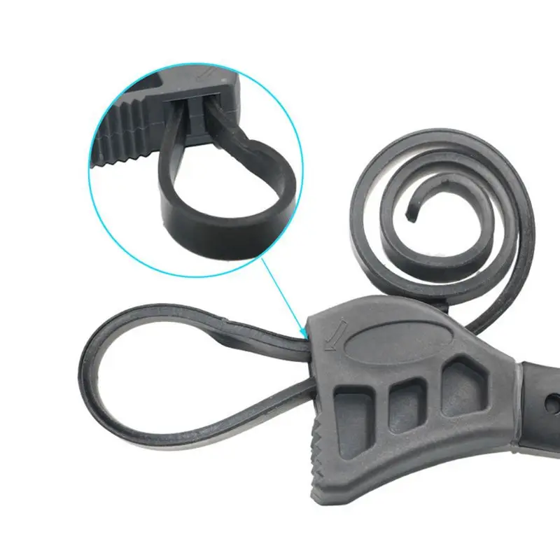 

New 50cm Multi-function Belt Wrench Adjustable Bottle Opener Auto Oil Filter Spanner