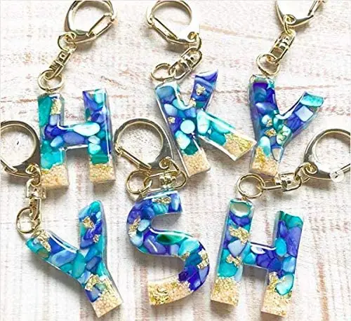 Перевернутая эпоксидная смола литье Алфавит формы ежедневно крепкие буквы и