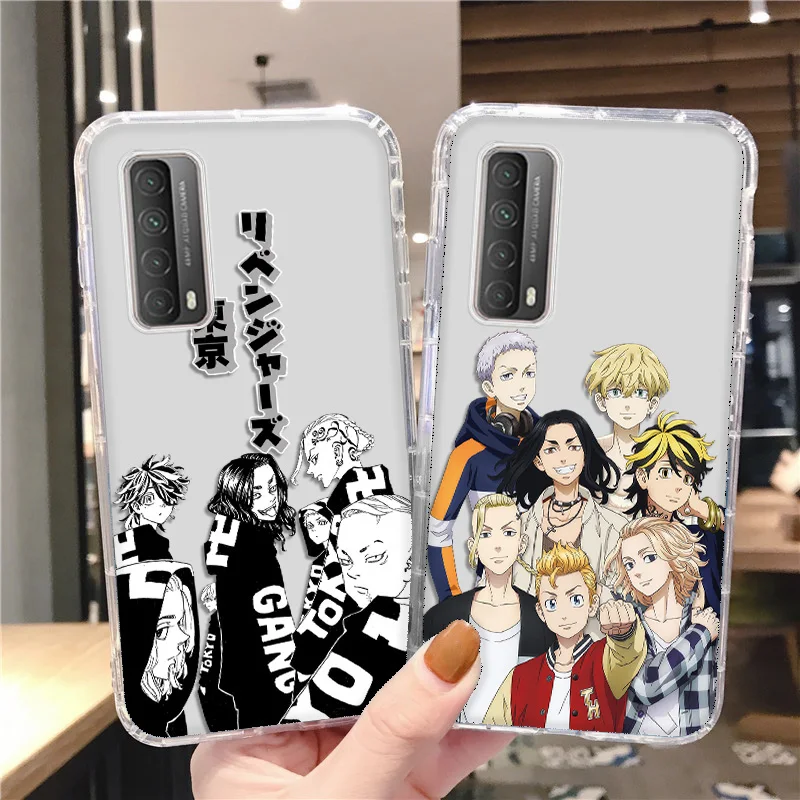 

Huawei P30 Pro P20 P40 Lite Case For Honor 10 Lite 10i Funda P Smart 2021 Y9 Prime 2019 Y5P Y6P Y7P Y8P Tokyo Revengers TPU Bags