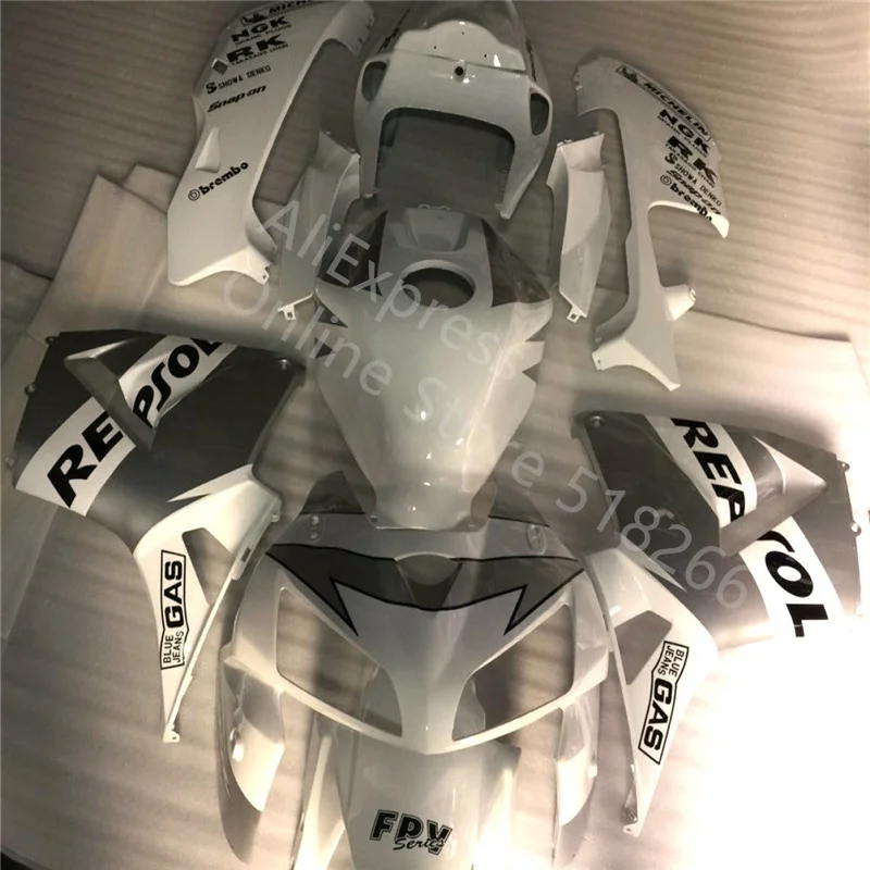 

Motorcycles Injection Molding fairing for HONDA CBR600RR 2005 2006 CBR 600 RR 05 06 white bodywork fairing