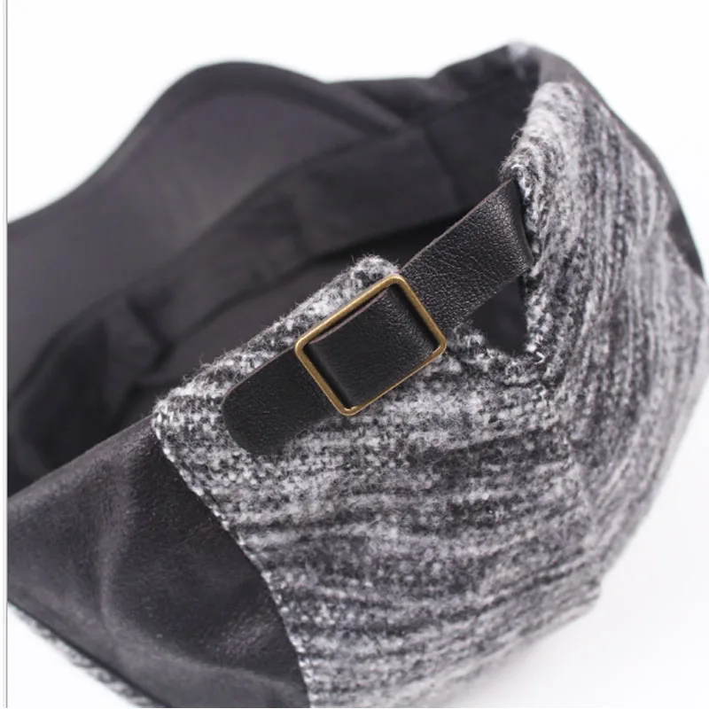 Мужская кепка газетчик брикет для вождения плоская берет таксиста|Мужская