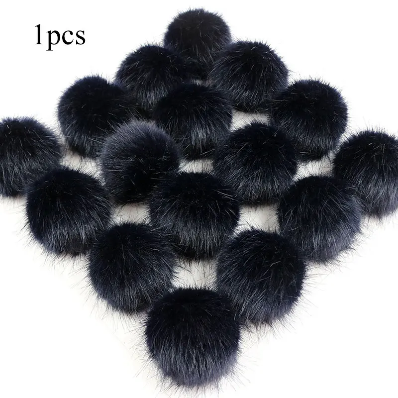 

Multicolor Warm Pompon Fluffy Soft Pompom Plush Pom Poms Ball Sweet 7cm DIY Accessory Faux Fur Ball Fluffy Ball Clothing Decor