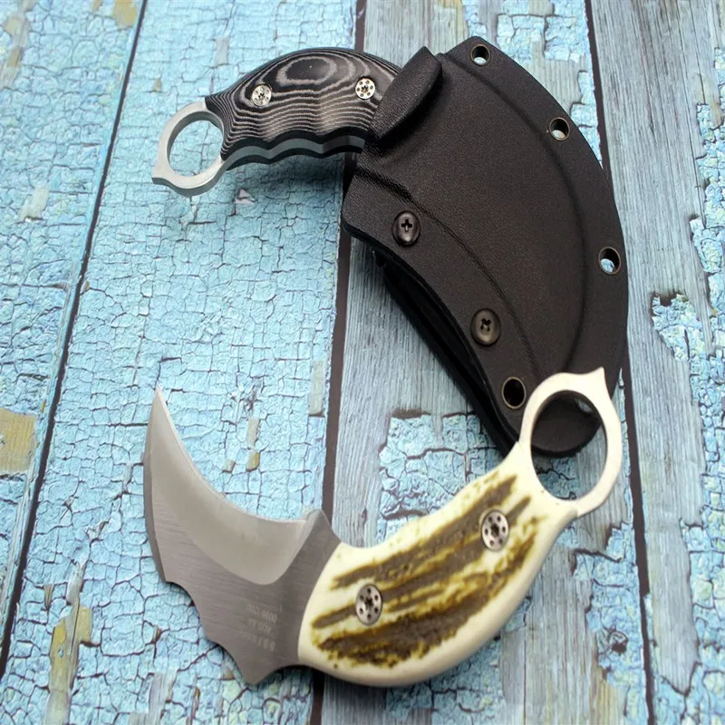 Профессиональный Военный нож Karambit с когтями боевой мачете тактические охотничьи