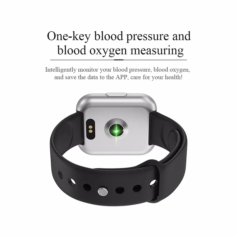 T88 смарт-браслет с измерением давления кардио-браслет монитор сердечного ритма