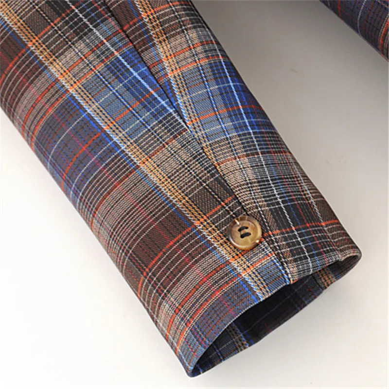 

Double Breasted Plaid Blazer Coat Women Office Formal Suit Coat Notched Collar Casual Blazers Lady Loose Vintage Blazer Jacket