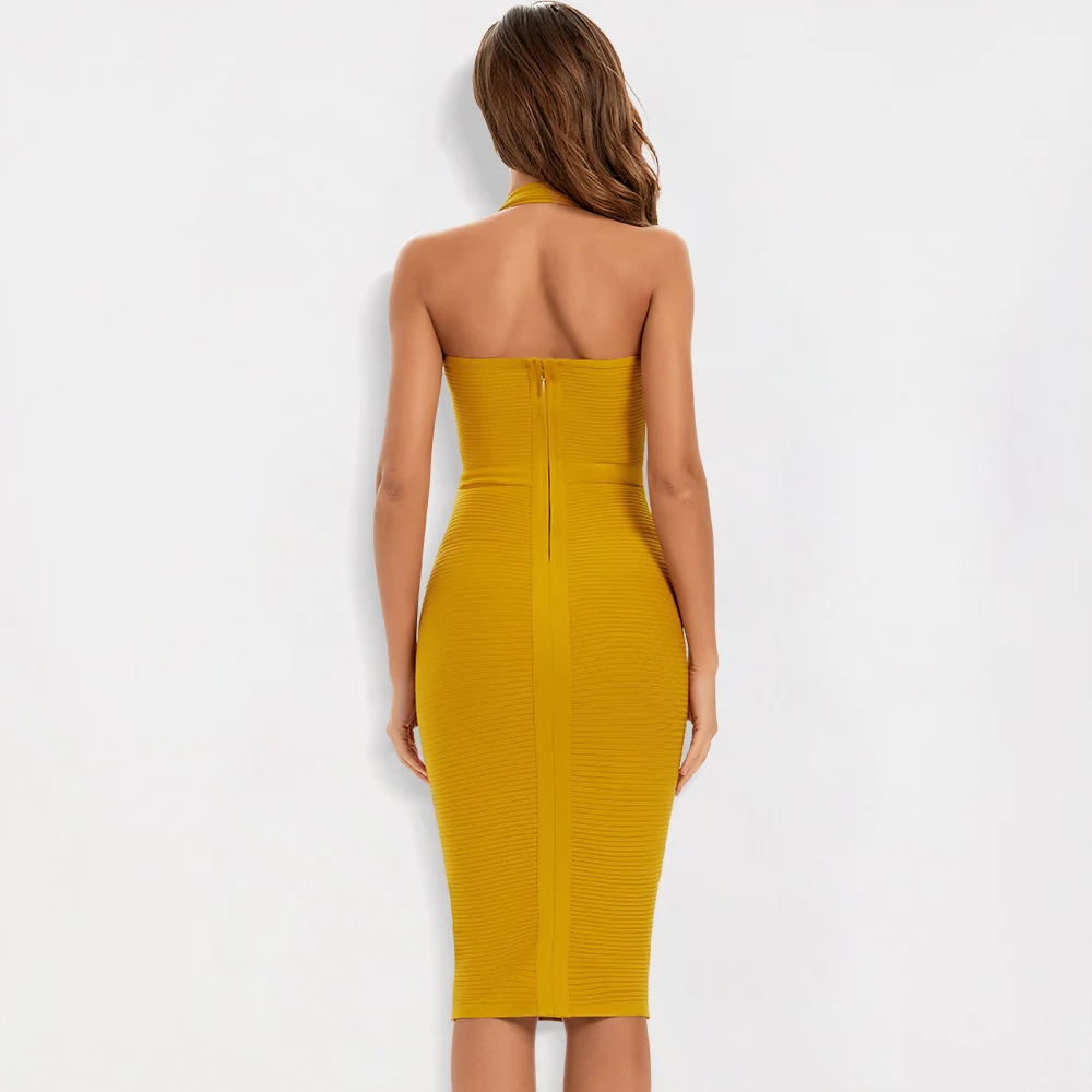 BEAUKEY 2021 осеннее модное женское сексуальное платье с глубоким V-образным вырезом