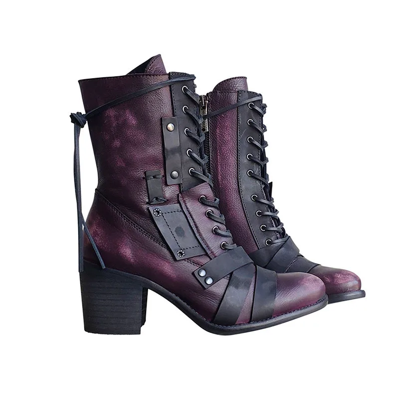 

Fashion Leather Martins Boots Woman shoes Winter Warm Lace-up Ankle Boots For Woman High Quality Waterproof Platform Boots