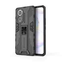 magnetic kickstand armor shockproof case for huawei honor 50 pro v40 play 5t lens protection soft tpu frame hard pc back cover