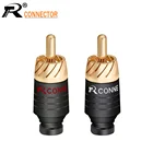 Роскошный разъем для пайки RCA, разъем для колонок, аудиовыход, входной адаптер, разъем для наушников с золотым покрытием, разъем для наушников, 10 шт.лот