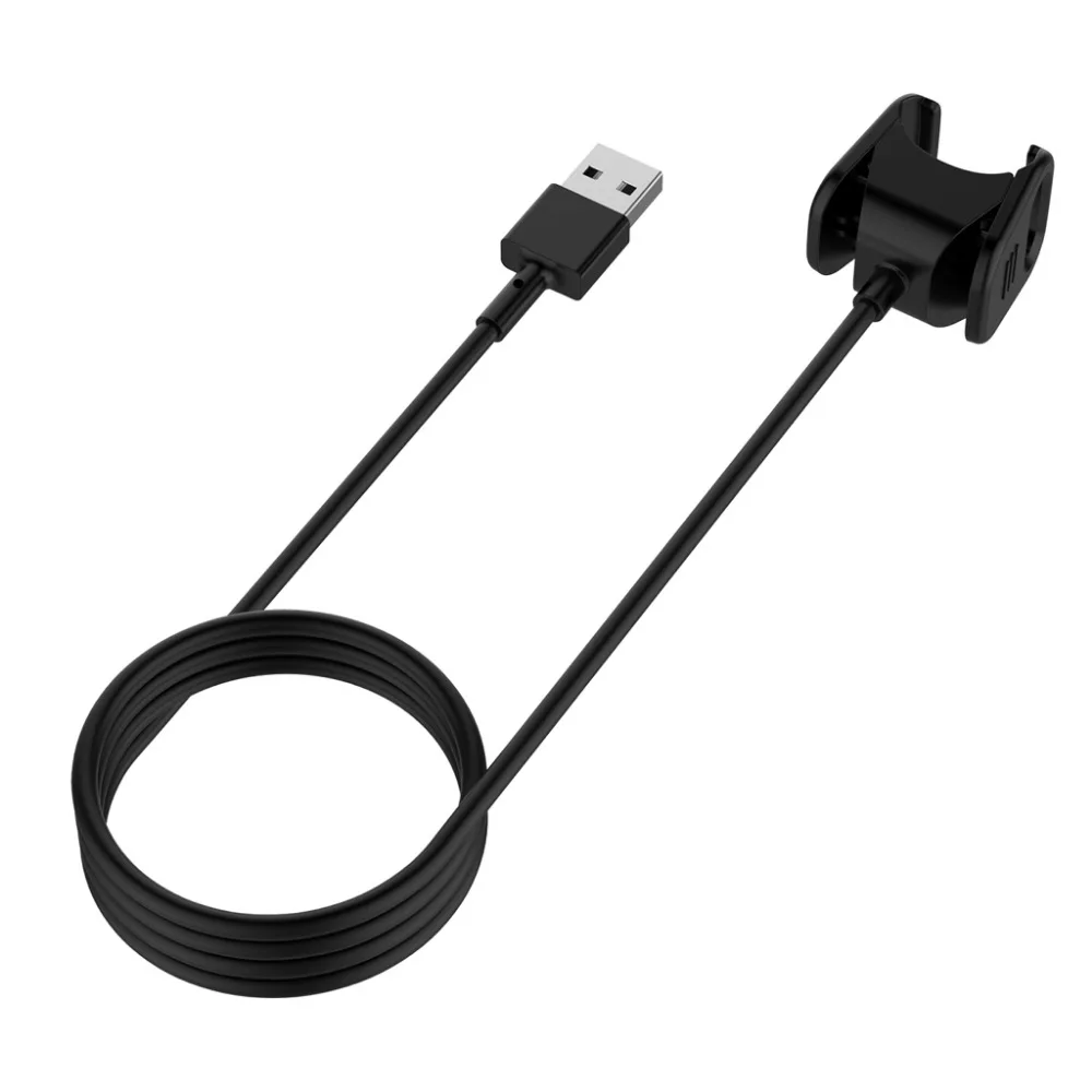 55/100 см Сменное зарядное устройство для Fitbit Charge 3 USB кабель зарядки с зажимом