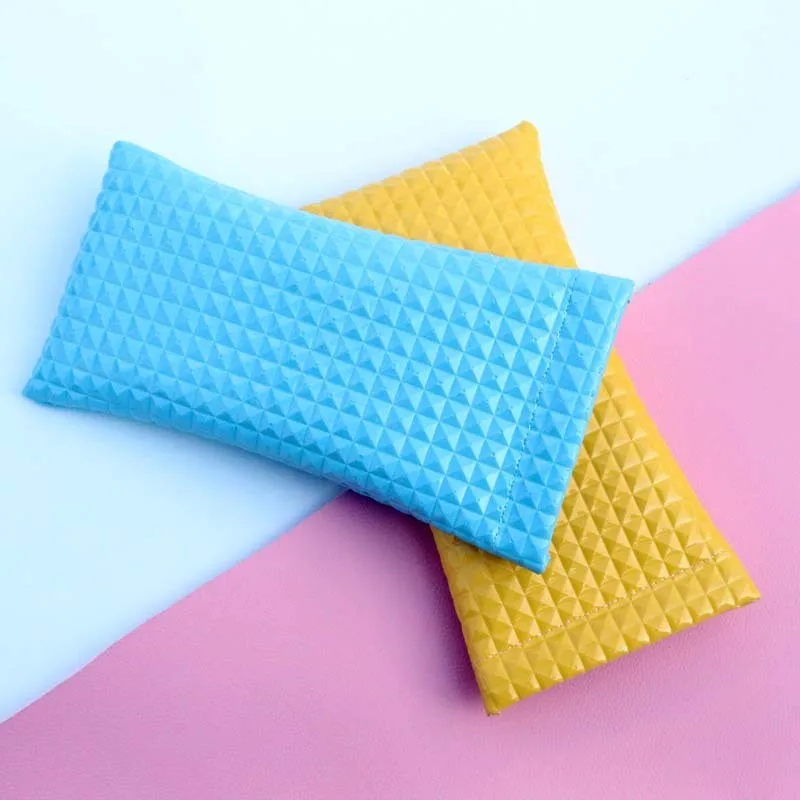 1pcs sunglasses bag pu leather glass case pouch mobile phone wallet portable candy color storege case new fashionable wholesale free global shipping