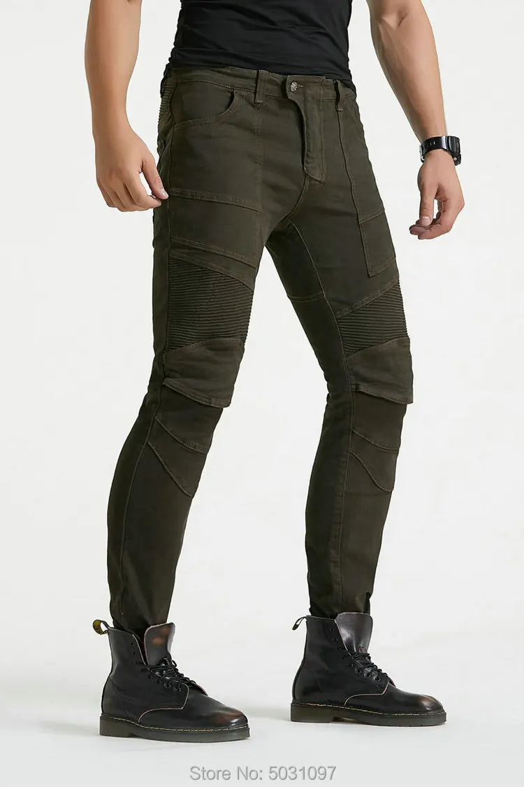 Коричневые мотоциклетные штаны Volero для верховой езды байкерские повседневные