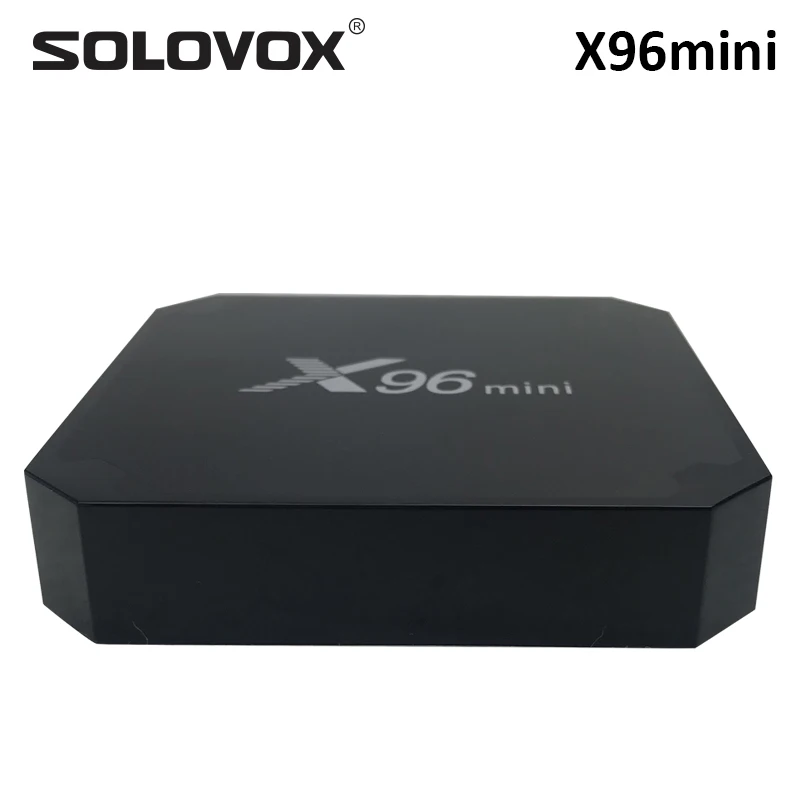 Мини ТВ приставка SOLOVOX X96 Android 7 1 2 + 16 ГБ Amlogic S905W 4 ГГц Wi Fi|ТВ-приставки и медиаплееры|