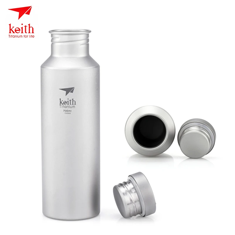 Чайник Keith из чистого титана большая емкость титановая бутылка для воды походов