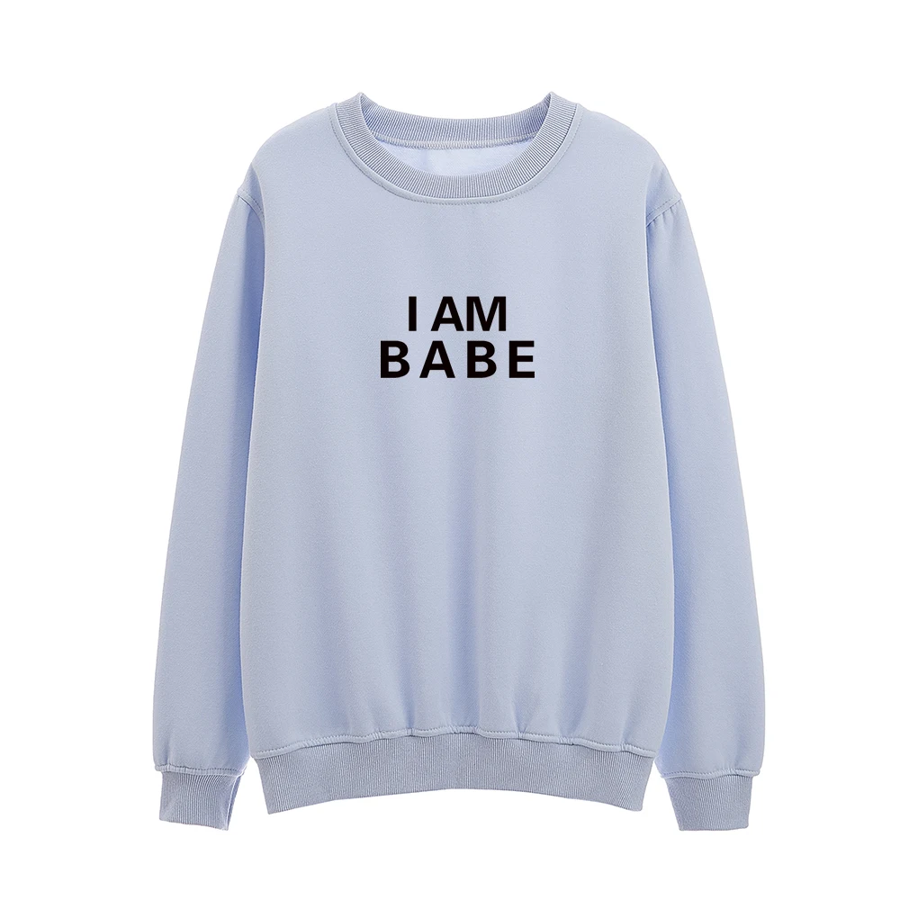 Best Friend Hoodies Sweatshirts Cotton Long Sleeve Letters Print O-Neck Sweetshirts Fashion Sweatshirt Hoodie Pulover Women 2020