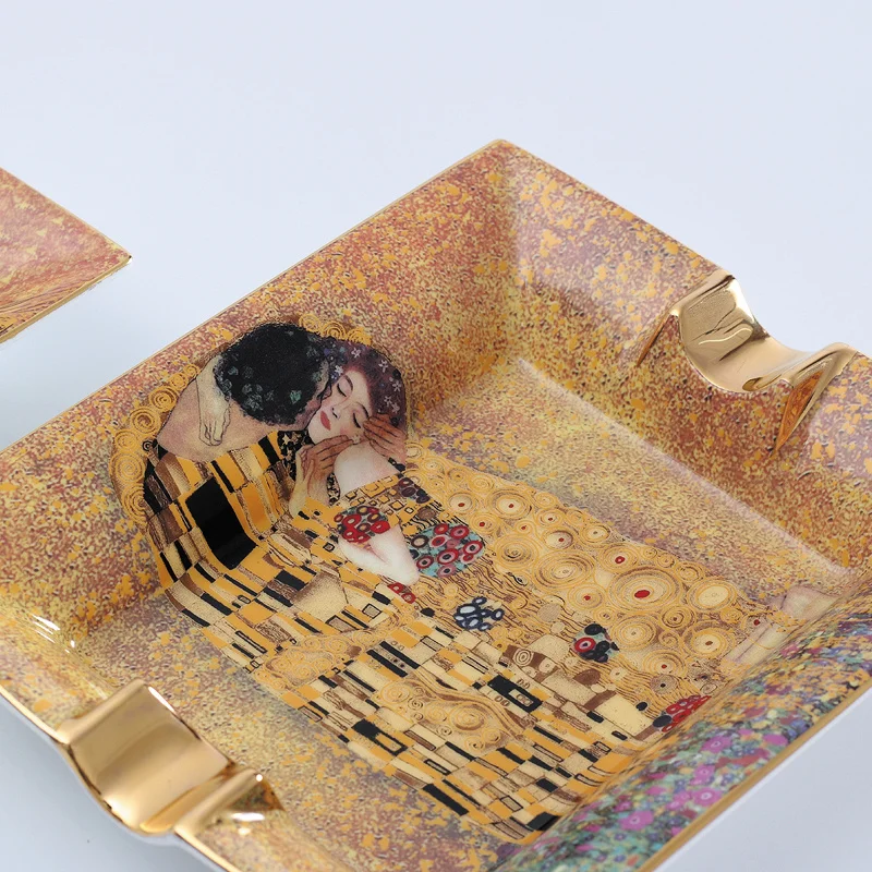 Аксессуары для сигар Gustav Klimt Kiss &amp Adela настольный подарок на день Святого