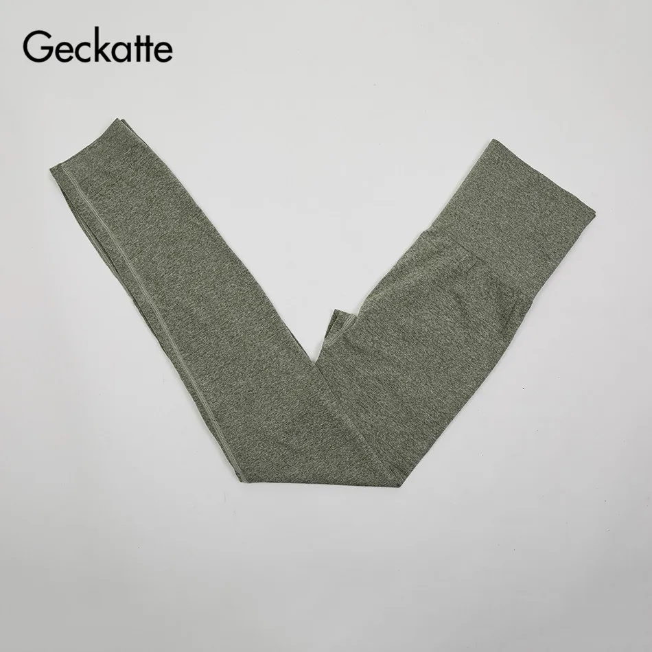 Женские Бесшовные Леггинсы Geckatte Pockmark спортивные для фитнеса тренировок бега |