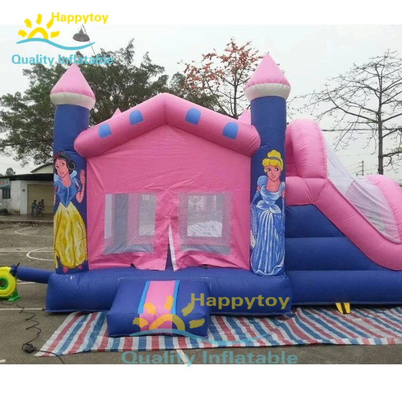 Горячий надувной замок батут играя дом надувная комбинированная