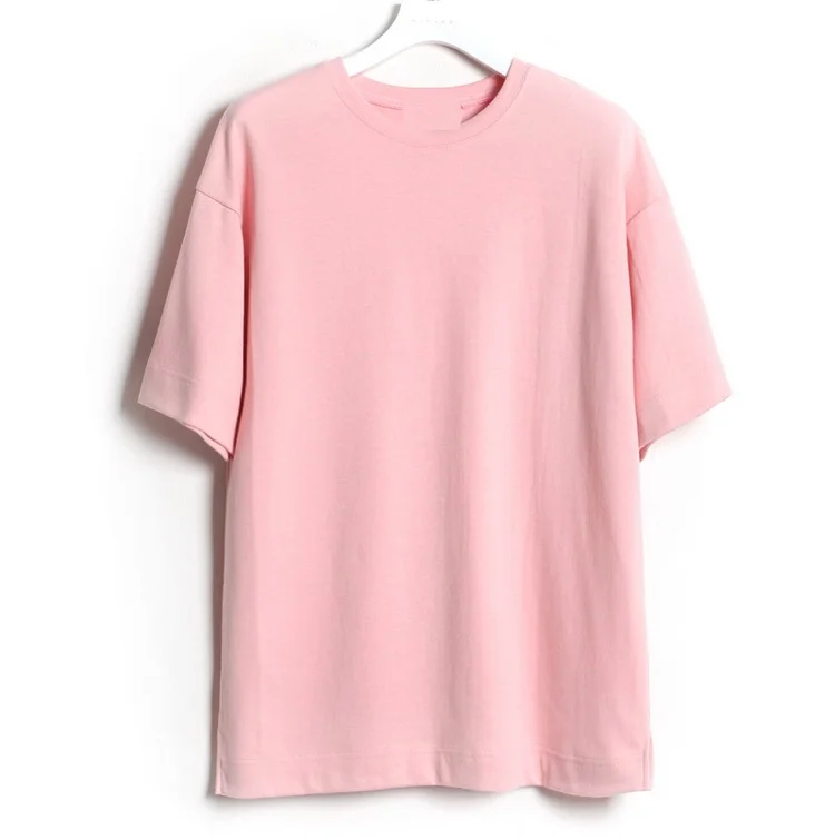 

Trendy men wear round neck T-shirt, short sleeve men wear men's wear guide summer top versatile temperament