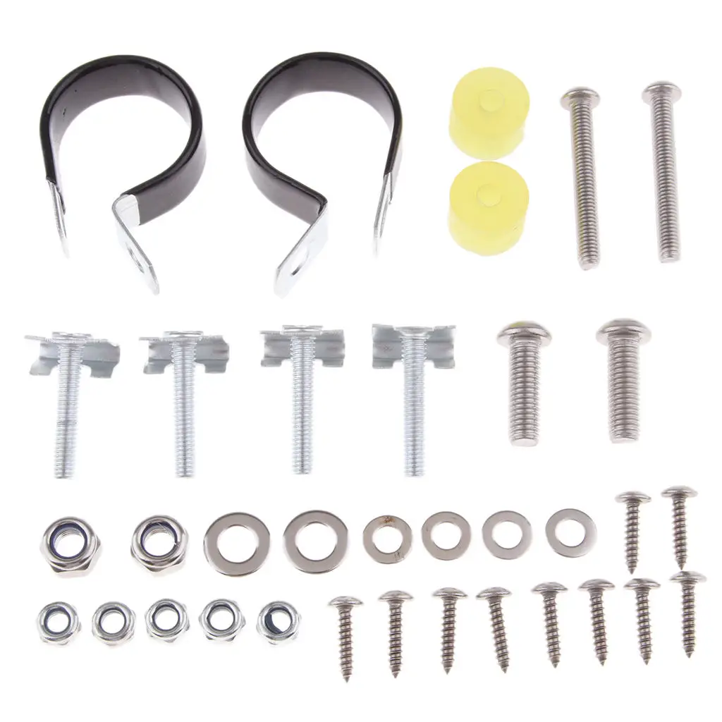 

Lower Vented Fairings Kit for FLHTC Clamps, Bolts, Clips, Washer, Locknuts