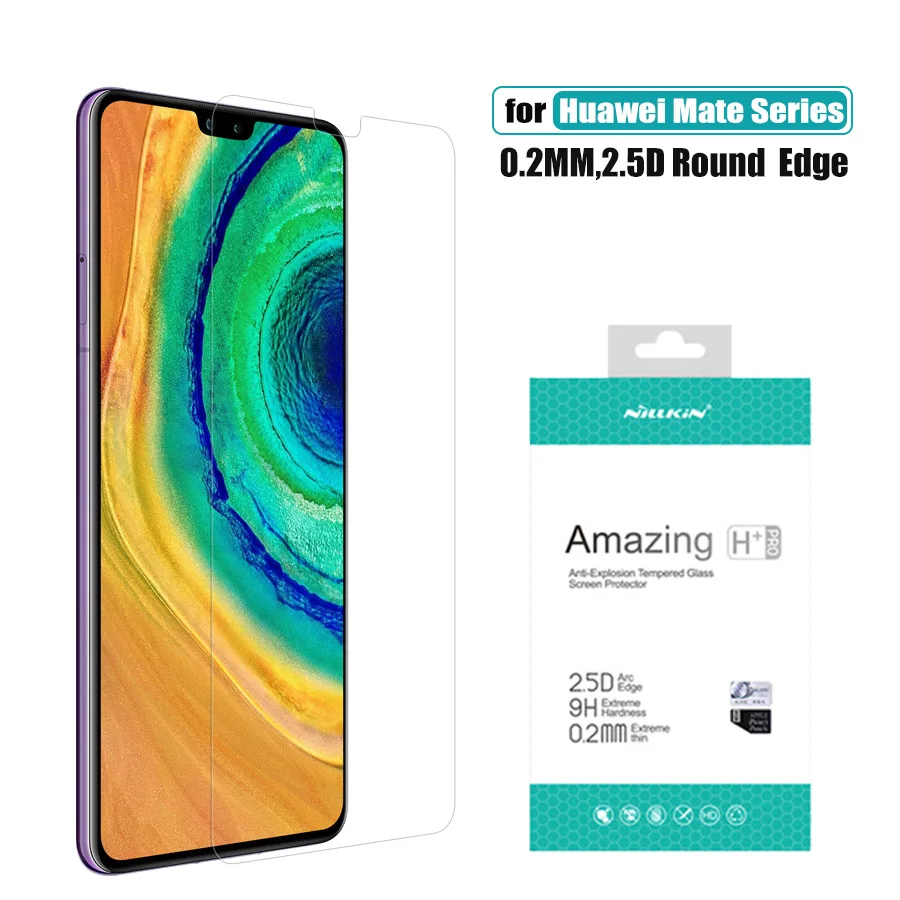 Huawei mate 30 Pro 20 X стекло Nillkin XD CP+ Max полное покрытие 3D Закаленное стекло протектор экрана для huawei mate 30 Pro 20X стекло - Цвет: H PLUS PRO