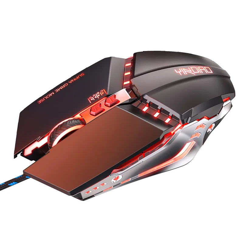 

Silver Eagle Professional Gamer Gaming Mouse 3200DPI Adjustable Wired Optical LED Computer Mouse USB Wired Laptop Mouse