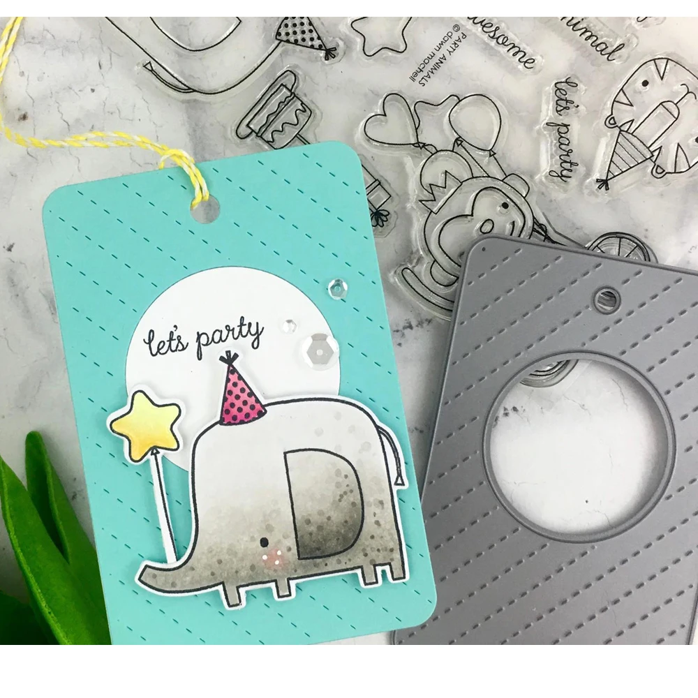 Металлические штампы с диагональными точками для изготовления открыток 2019 | Дом