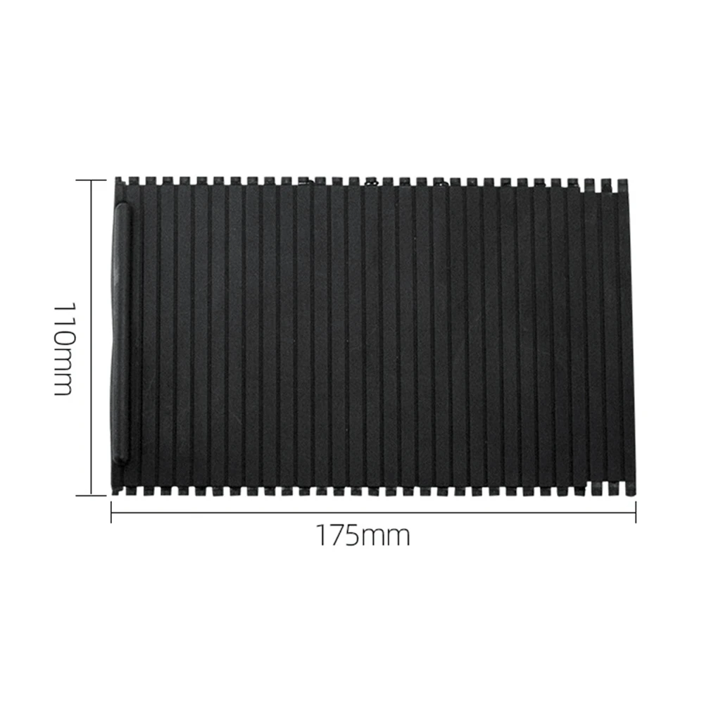 

Car Inner Indoor Center Console Cup Holder Tray Slide Roller Blinds Cover Curtain Car Styling For BMW X5 E53 1998-2006