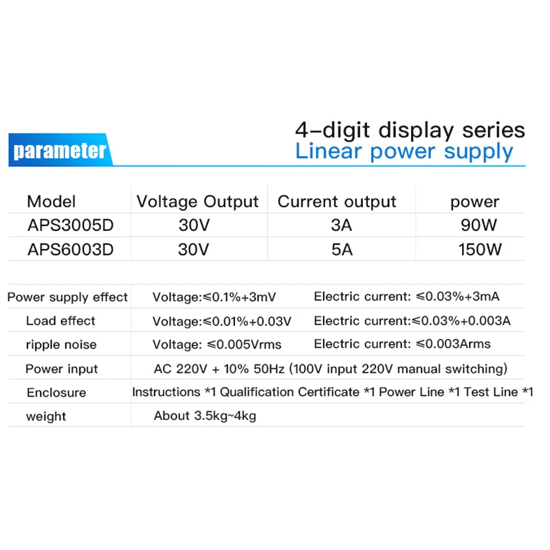 A-BF Digits DC Regulated Switching Adjustable Lab 30V 3A Power Supply Laboratory Precision LED Protect Eyes Bench Source 220 V |