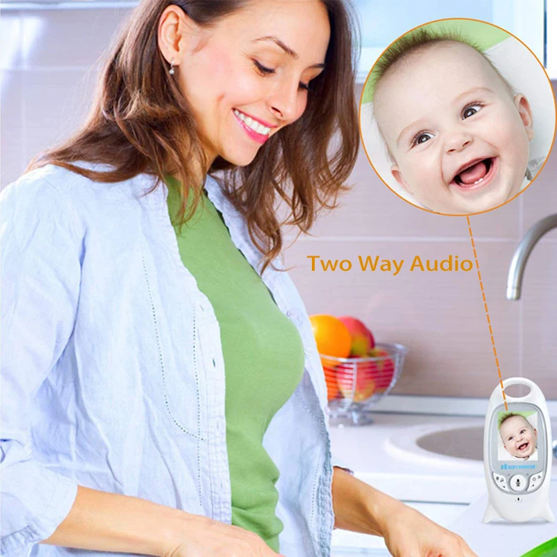 2 4 ГГц беспроводной детский фотоаппарат 0 дюймов ЖК экран видео монитор младенца