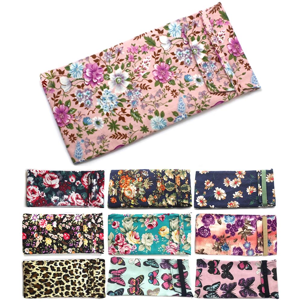 Леопардовый Мягкий тканевый чехол для солнцезащитных очков и оптических стекол