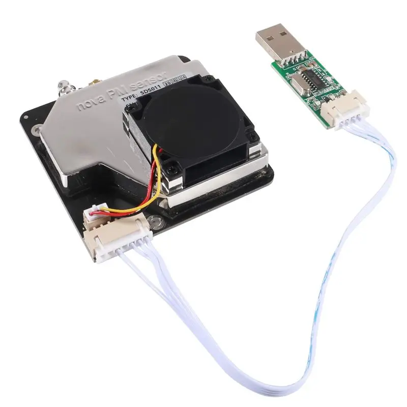 PM Sensor SDS011 High Precision PM2.5 Air Quality Detection Module Super Dust Sensors Digital Output For Arduino | Электронные