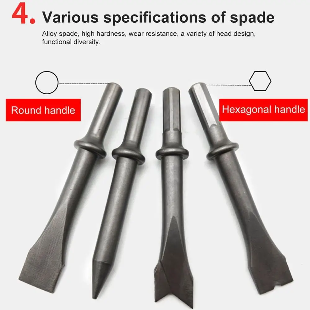 120 мм профессиональный воздушный молоток Ручной Пистолет Газовые лопаты Малый