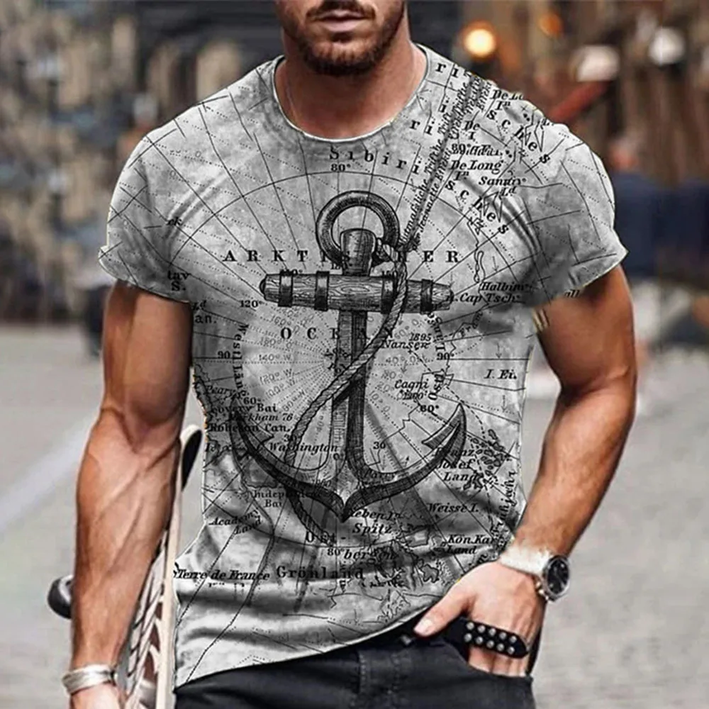 

T-shirt Loose Casual 2021 Summer Fashion Simple Hipster Designer Oversize Western Style Printing Round Neck Summer