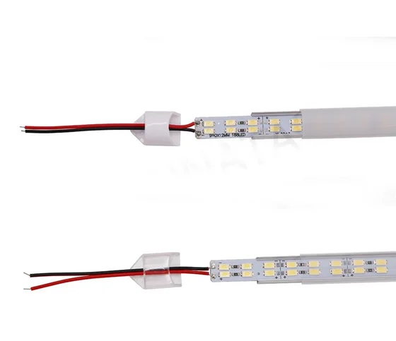30/50 см двухрядные полосы света 5630 SMD светодиодные Алюминиевые жесткие u образной