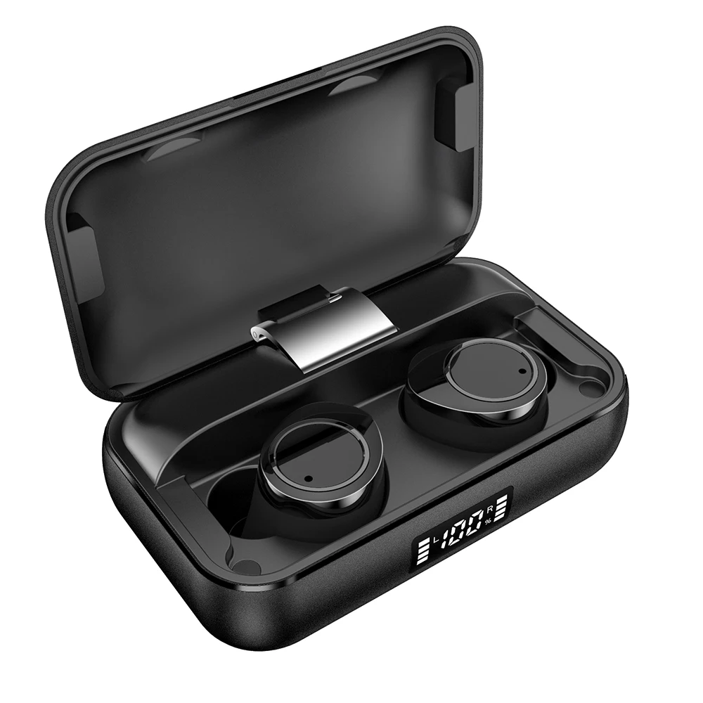 X13 TWS 5 0 Bluetooth наушники с сенсорным управлением 4000 мАч IPX7 Водонепроницаемая стерео
