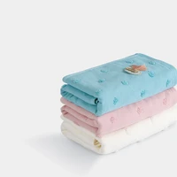 cotton towel for adults to wash face without losing hair