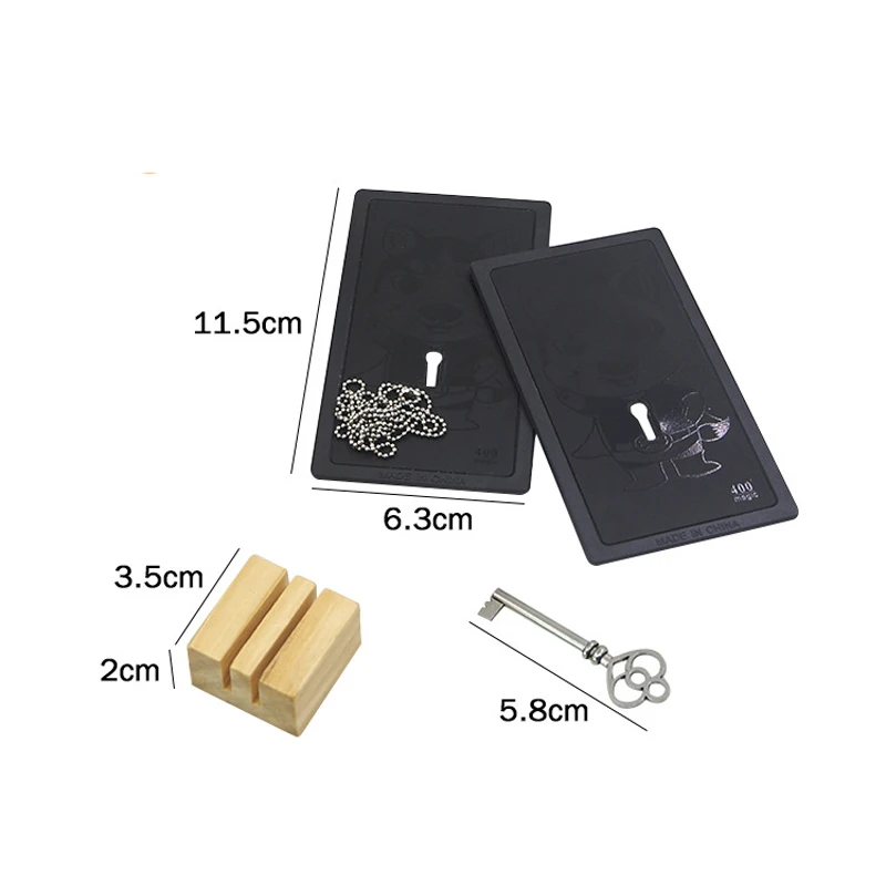 Фокусы волшебный цепи проникают крупным планом шоу маг иллюзия трюк реквизит