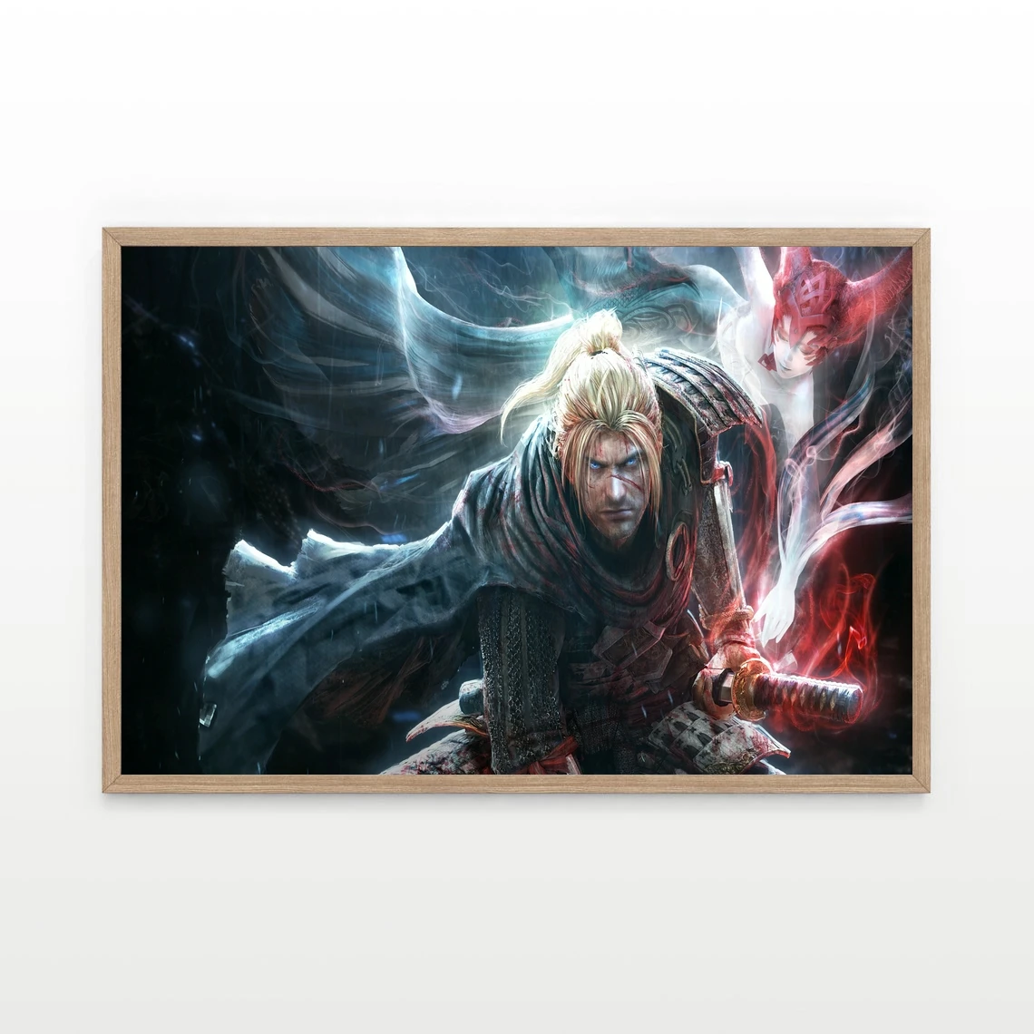 Nioh Game Холст Плакат Домашняя Настенная Роспись Украшения (Без Рамки)