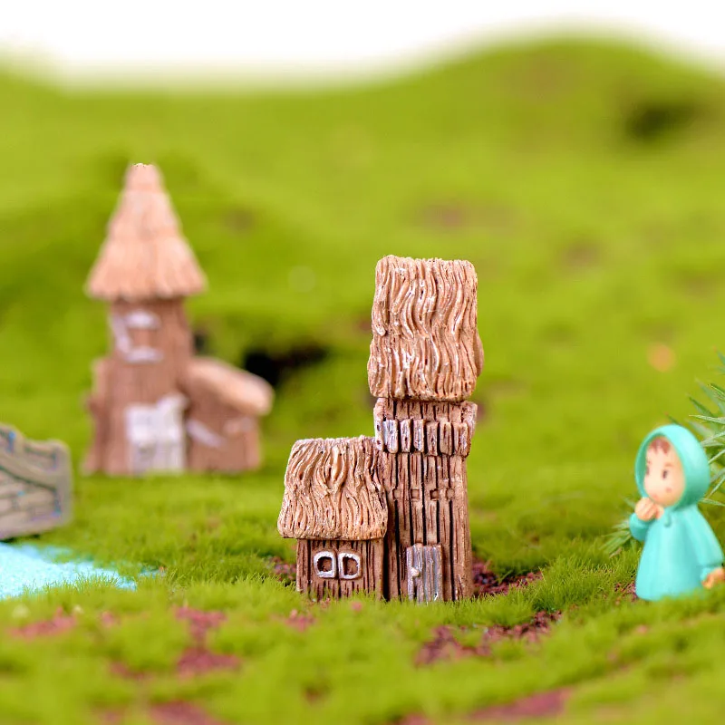 1 шт. мох микро Пейзаж украшения миниатюрный пасторальный счастливый Сказочный