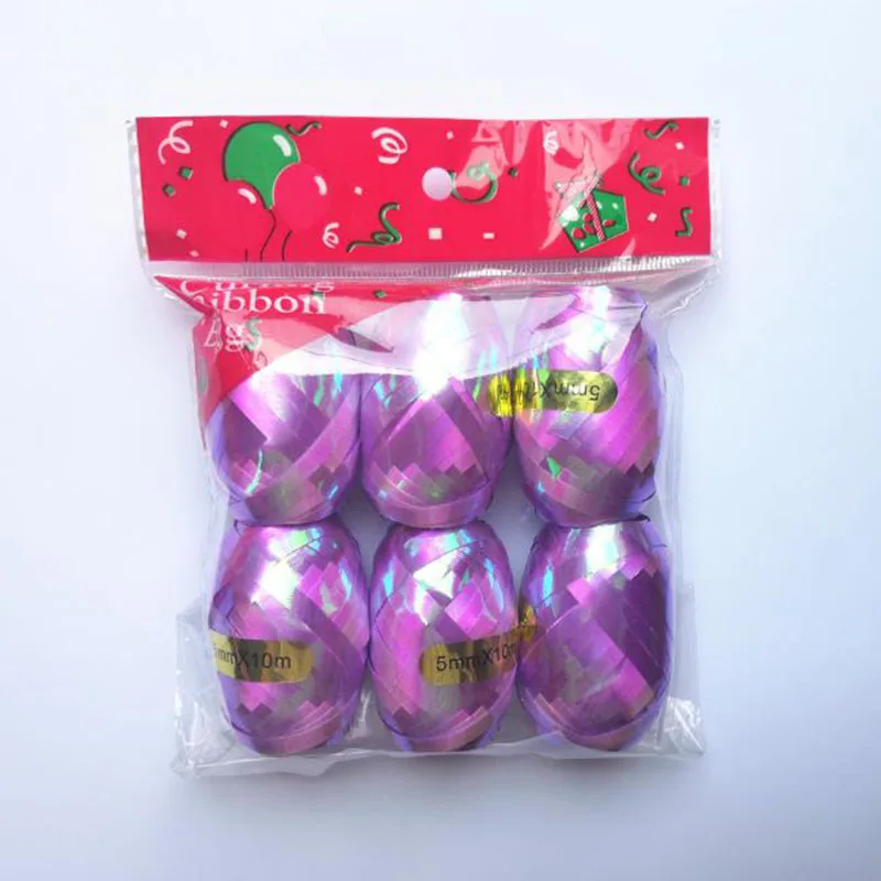 Ленты для шариков сделай сам 6 шт./пакет цветная подарочная лента упаковки сумок