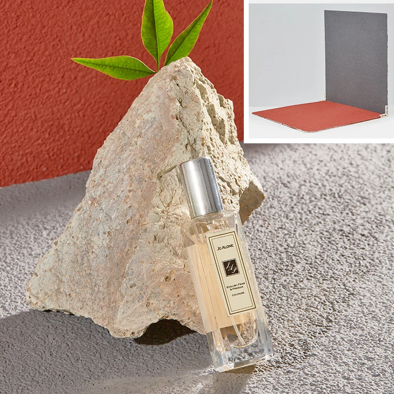 

Morandi Solid Color Background Board Pvc Cosmetics Shooting Hand-Made Nail Art Jewelry Backdrop Ins Wind Photography Props