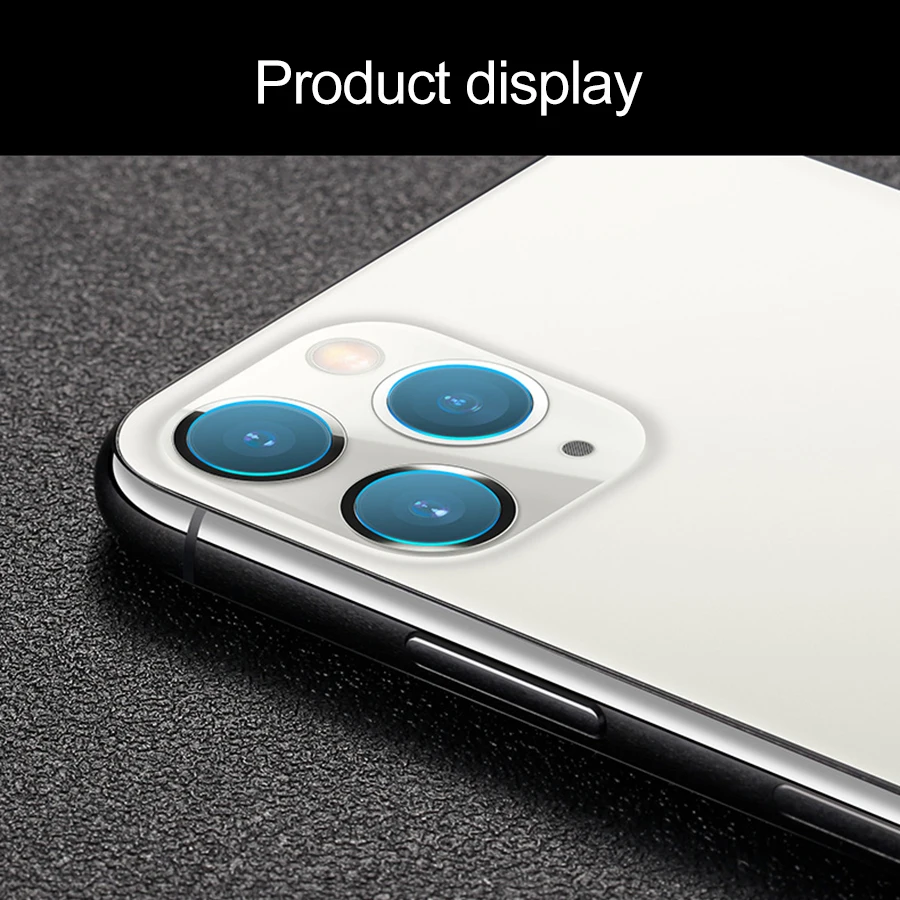 2 шт закаленное стекло на iPhone XS XR X 11 Pro Max стеклянный объектив камеры протектор экрана для iPhone 11 Защитная стеклянная пленка