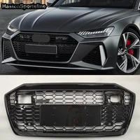 a6 c8 s6 s line racing grills with acc front engine grille grill for audi a6 s6 sline 2019 2021 car exterior parts