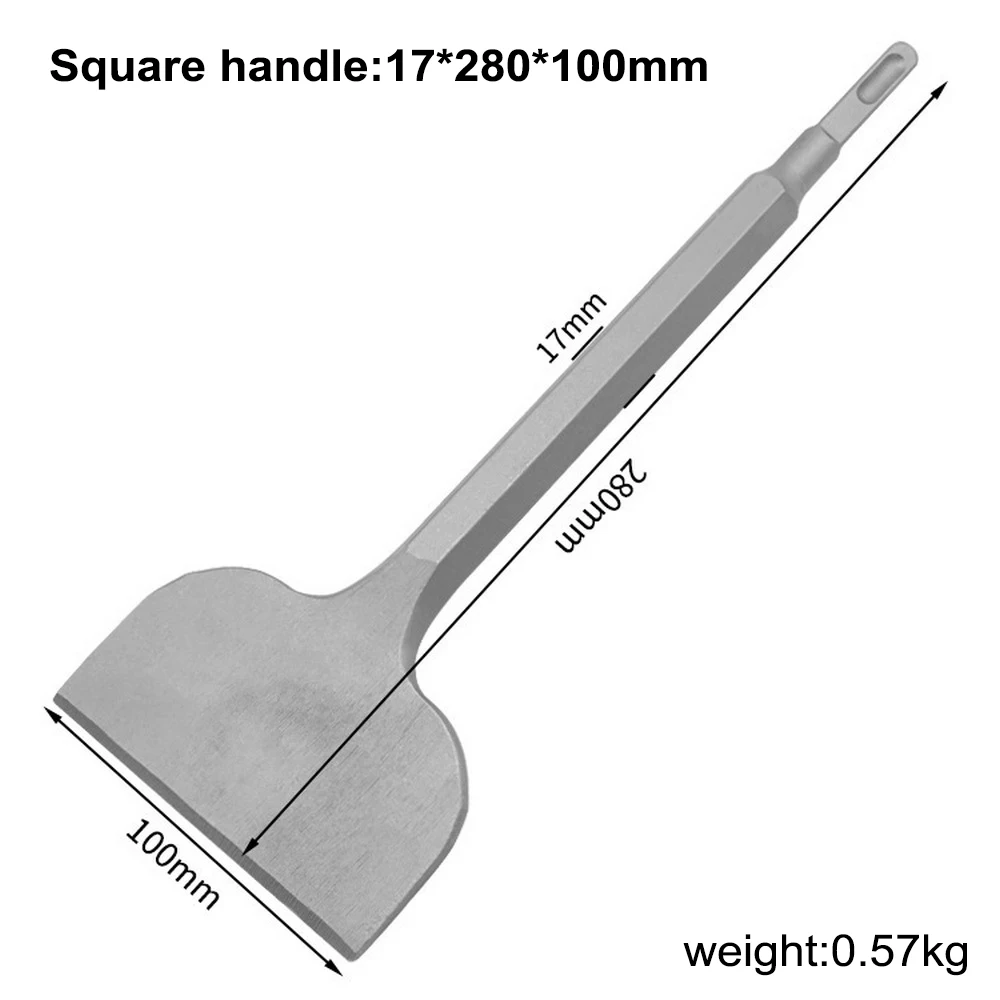 Tile Chisel SDS Plus Shank Cemented Carbide Use with Rotary/Demolition Hammer for Removal Tile/Mortar/Welding Spatter | Инструменты