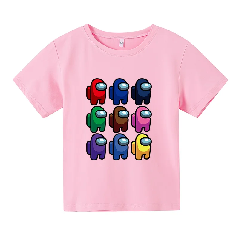 

Children Anime T-Shirts Kids Summer Tees Casual Tops Baby Clothes For Boys/Girls 3-14 Years