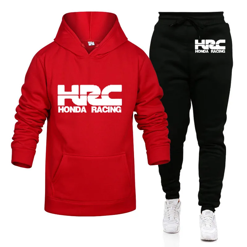 

Новинка весна-осень мужская толстовка с капюшоном с принтом логотипа HRC мужской спортивный костюм оверсайз Мужская толстовка + спортивные брюки комплект из 2 предметов